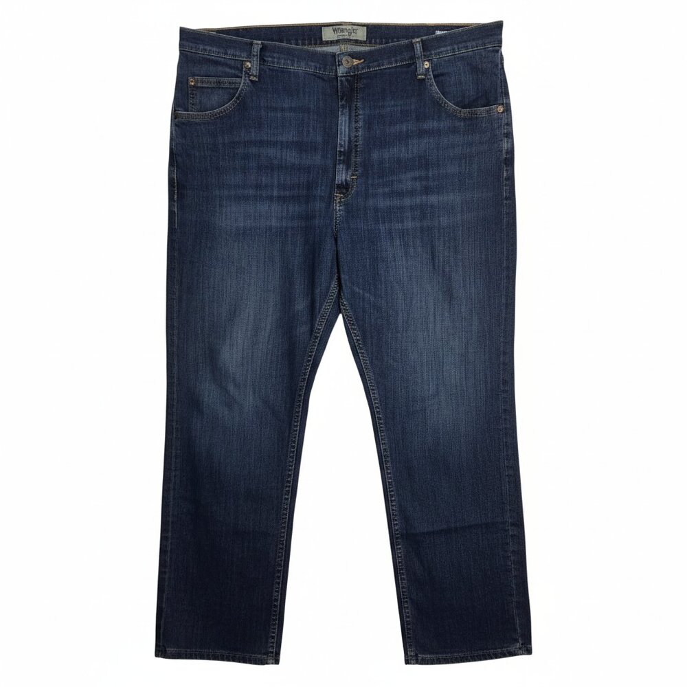 NWT | Wrangler Authentics Men's Relaxed Fit Comfort Flex Waist Jeans | 42 x 30